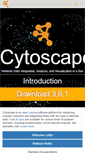 Mobile Screenshot of cytoscape.org